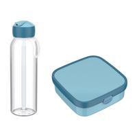 LUNCHSET XL Campus (2025) Cool Blue 2-tlg. - Blau, Kunststoff (2/2/2cm) - Mepal