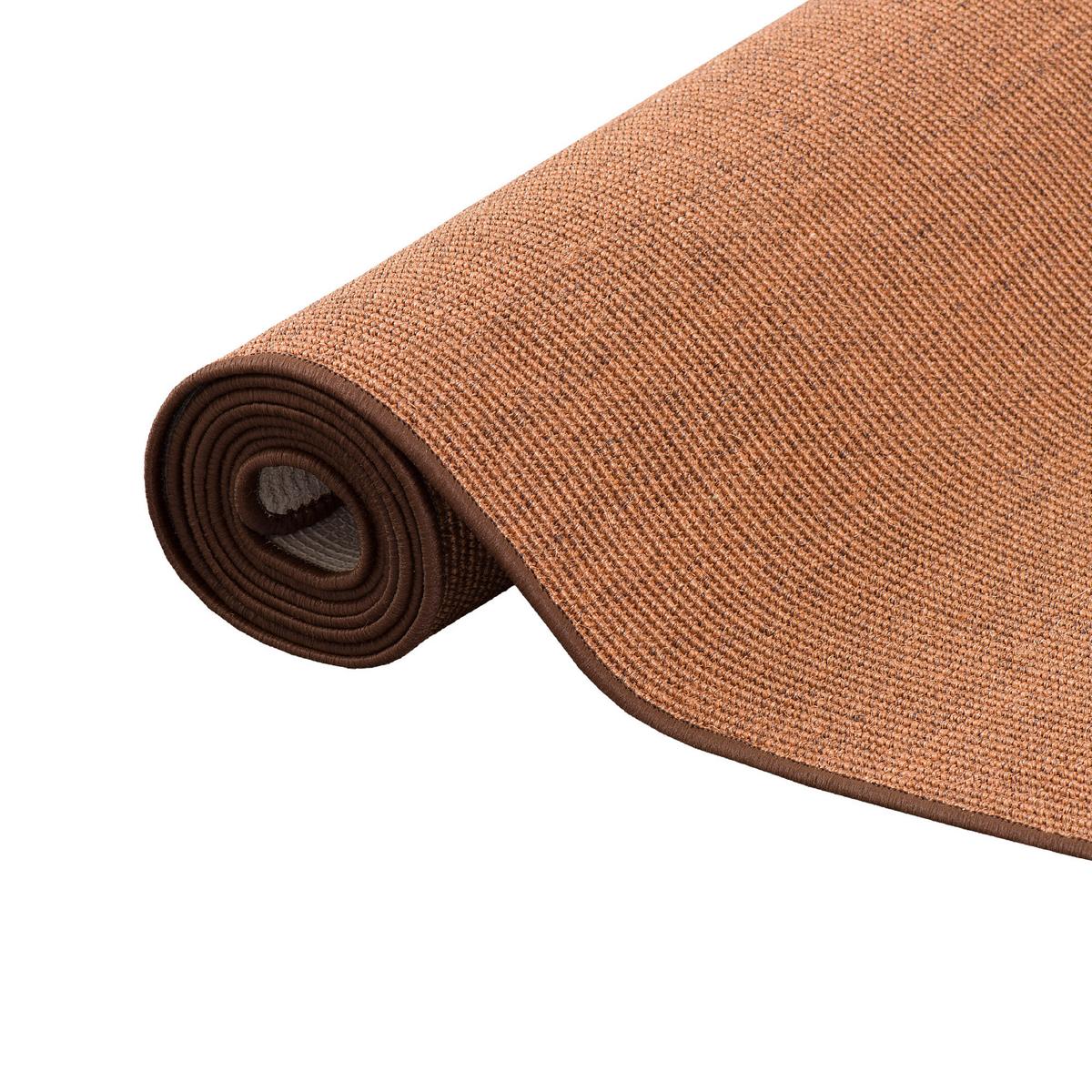 SISAL NATUR LÄUFER TEPPICH - Braun, Textil (80/400cm) - Snapstyle