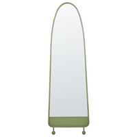 WANDSPIEGEL Metall grün 45/146 cm Parnay - Grün, Metall (45/146/3cm) - Beliani