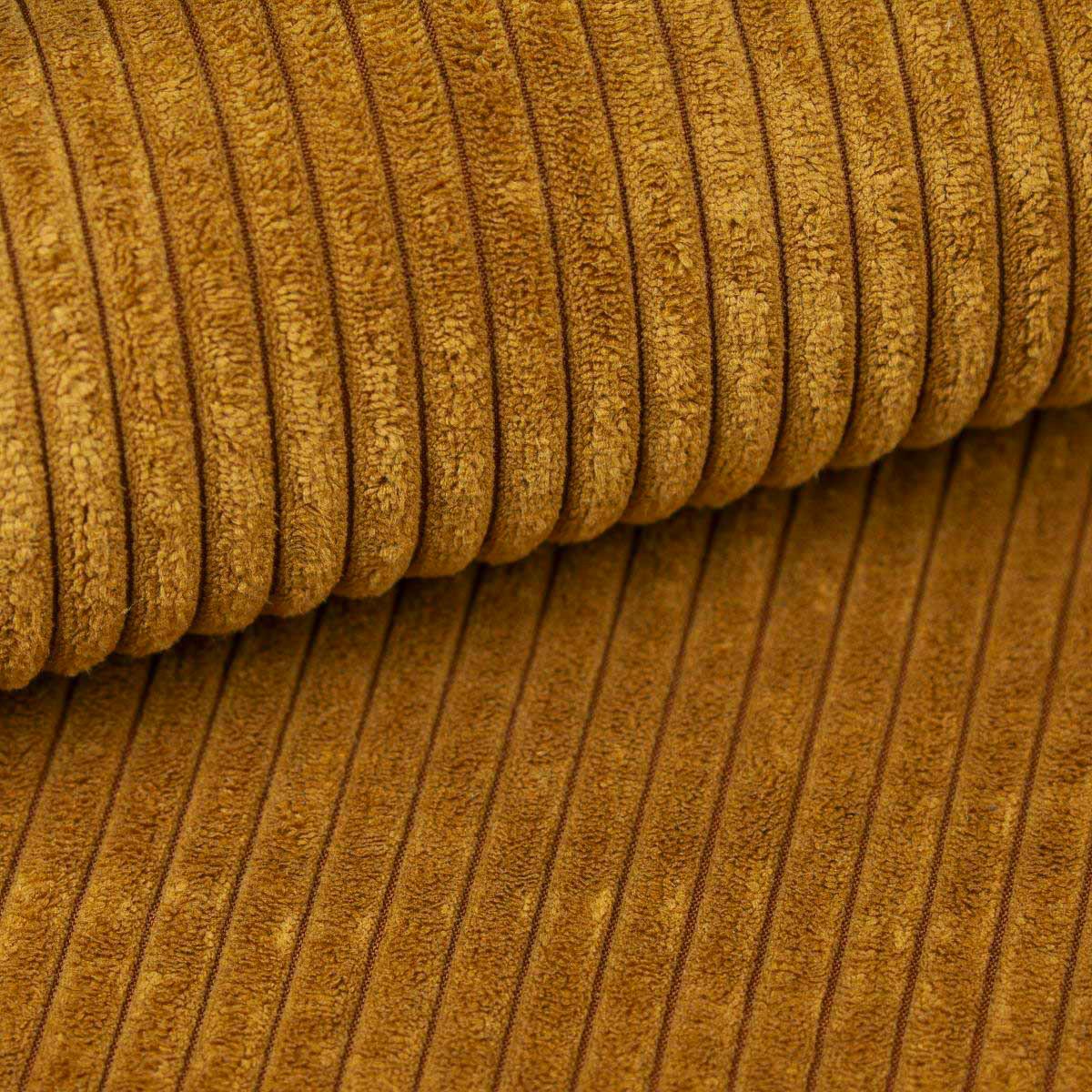 PANORAMASOFA Jimmy 5 Sitzplätze Gelb - Gelb, Holz (348/77/148cm) - Petits-meubles