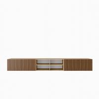 LOWBOARD LIVO 300/41/40 cm, Hängender TV-Schrank Eiche Artisan / Eichefarben - Eichefarben/Braun, Holzwerkstoff (300/41/40cm) - MASSENO