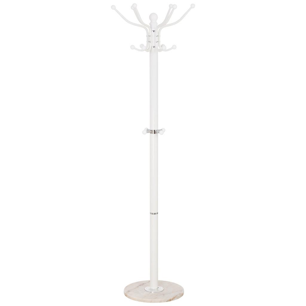GARDEROBE aus metall 36x173cm - Weiß, Metall (36/173/36cm) - Wanderlust