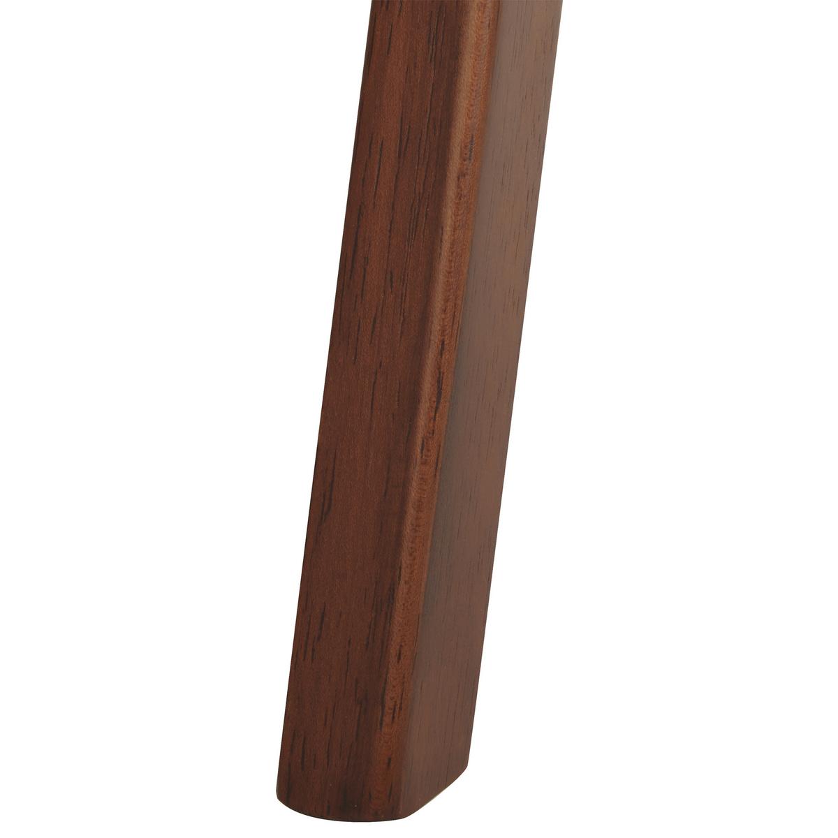 ESSZIMMERSTUHL 2er-Set Braun Yuba - Schwarz/Braun, Holzwerkstoff (56/79/44cm) - Beliani