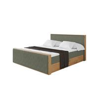BOXBETT LOLLI9 -Z 120x200 - H3 Olivgrün - Olivgrün, Holzwerkstoff (120/200cm) - ALTDECOR
