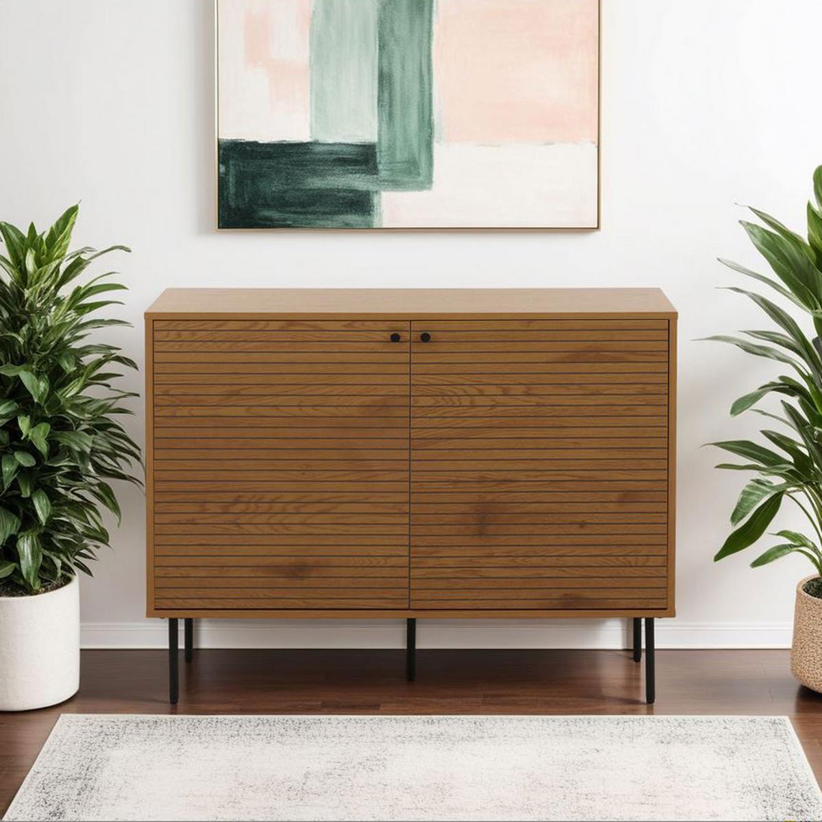 SIDEBOARD Braun - Braun, Holz (110/86/40cm) - MCW