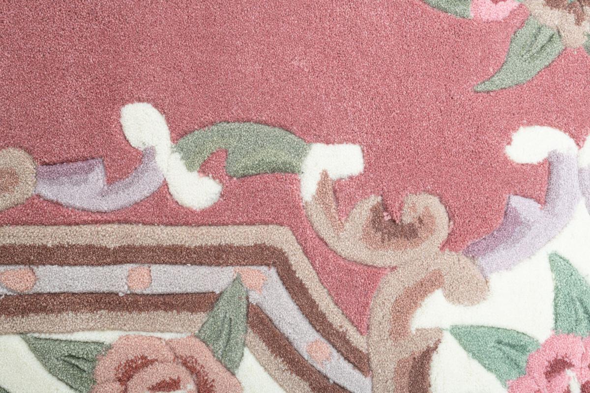 HANDTUFTTEPPICH Ming 240x340 cm - Rosa, Textil (240/340cm) - THEKO