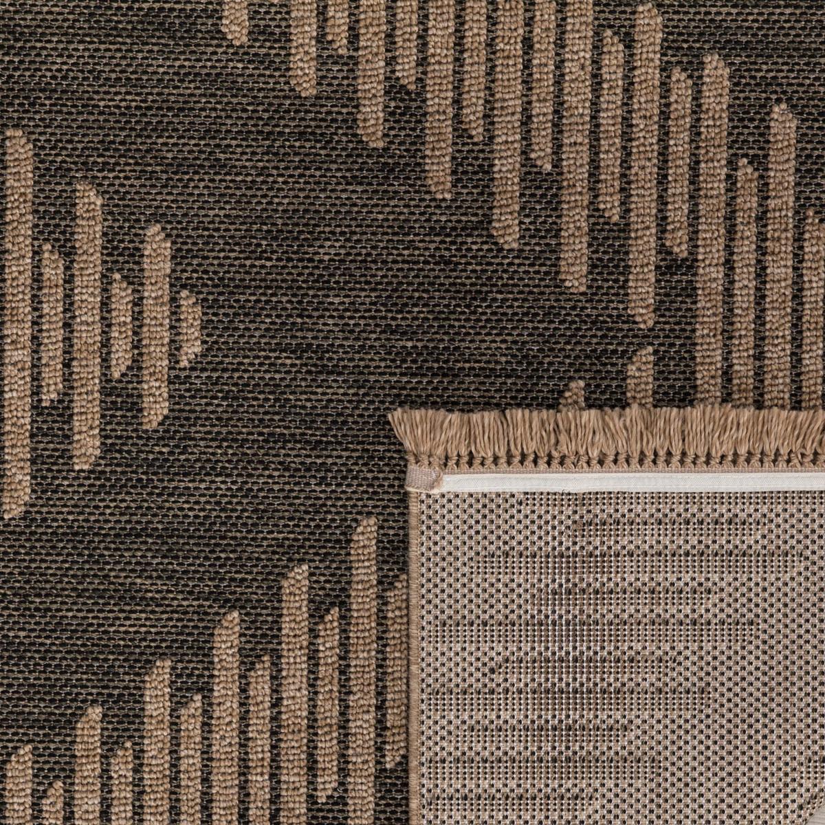 OUTDOORTEPPICH, in Naturoptik, Florhöhe 7 mm, Anthrazit, 160 x 220 cm - Anthrazit, Textil (220/160cm) - KADIMA DESIGN