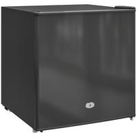MINI-GEFRIERSCHRANK aus Stahl Kunststoff Schwarz - Schwarz, Kunststoff (44.2/48.8/47cm) - HOMCOM