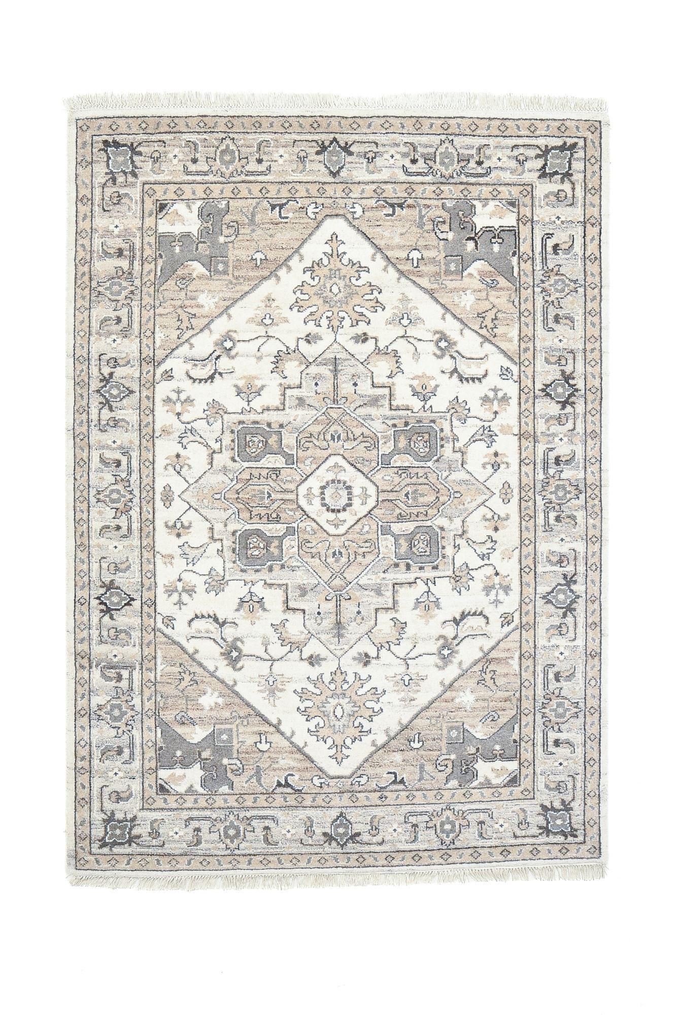 VINTAGETEPPICH Versian 40x60 cm - Naturfarben, Textil (40/60cm) - THEKO