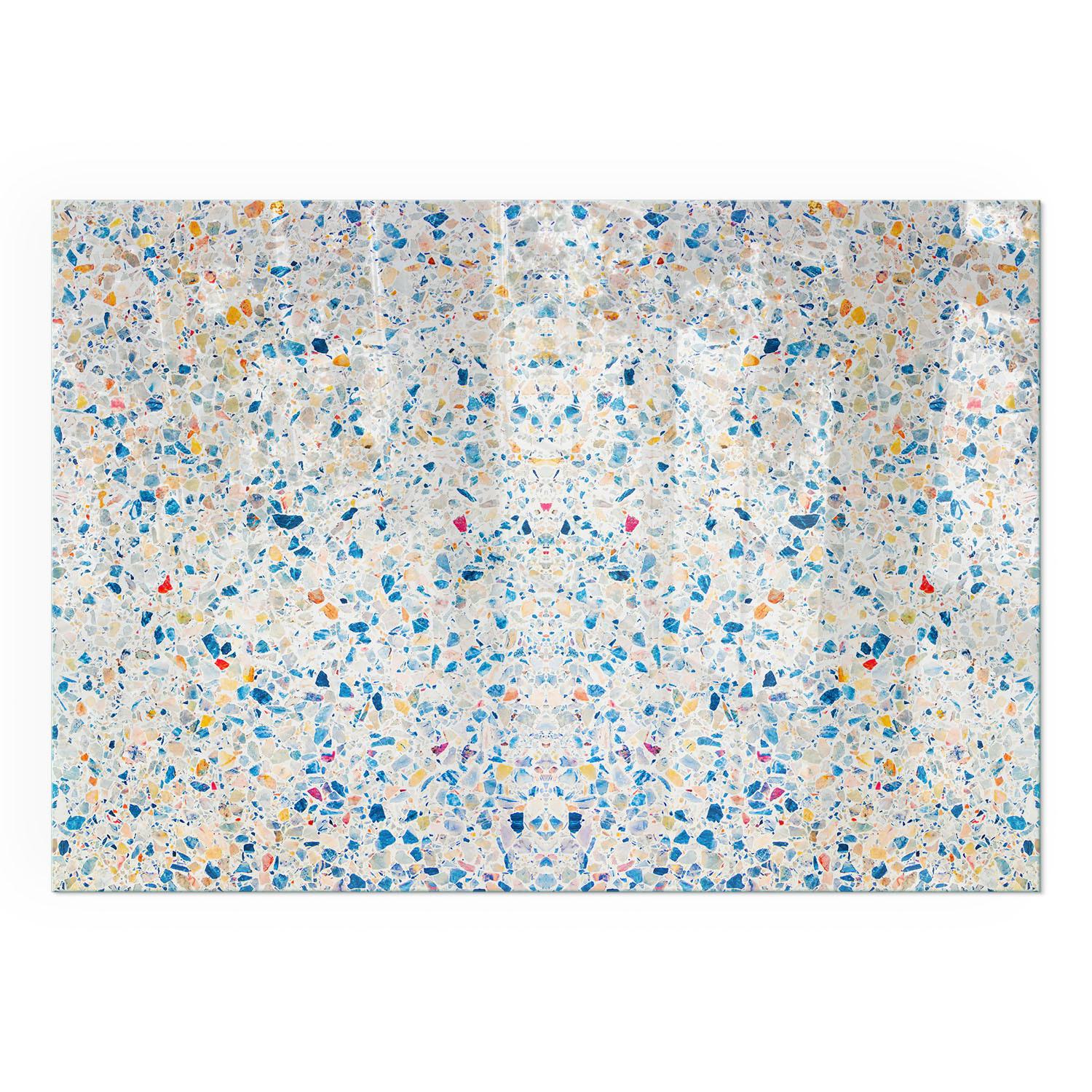 GLASPLATTE für Kamin 100x70 cm - Weiß, Glas (100/70/0.4cm) - TULUP