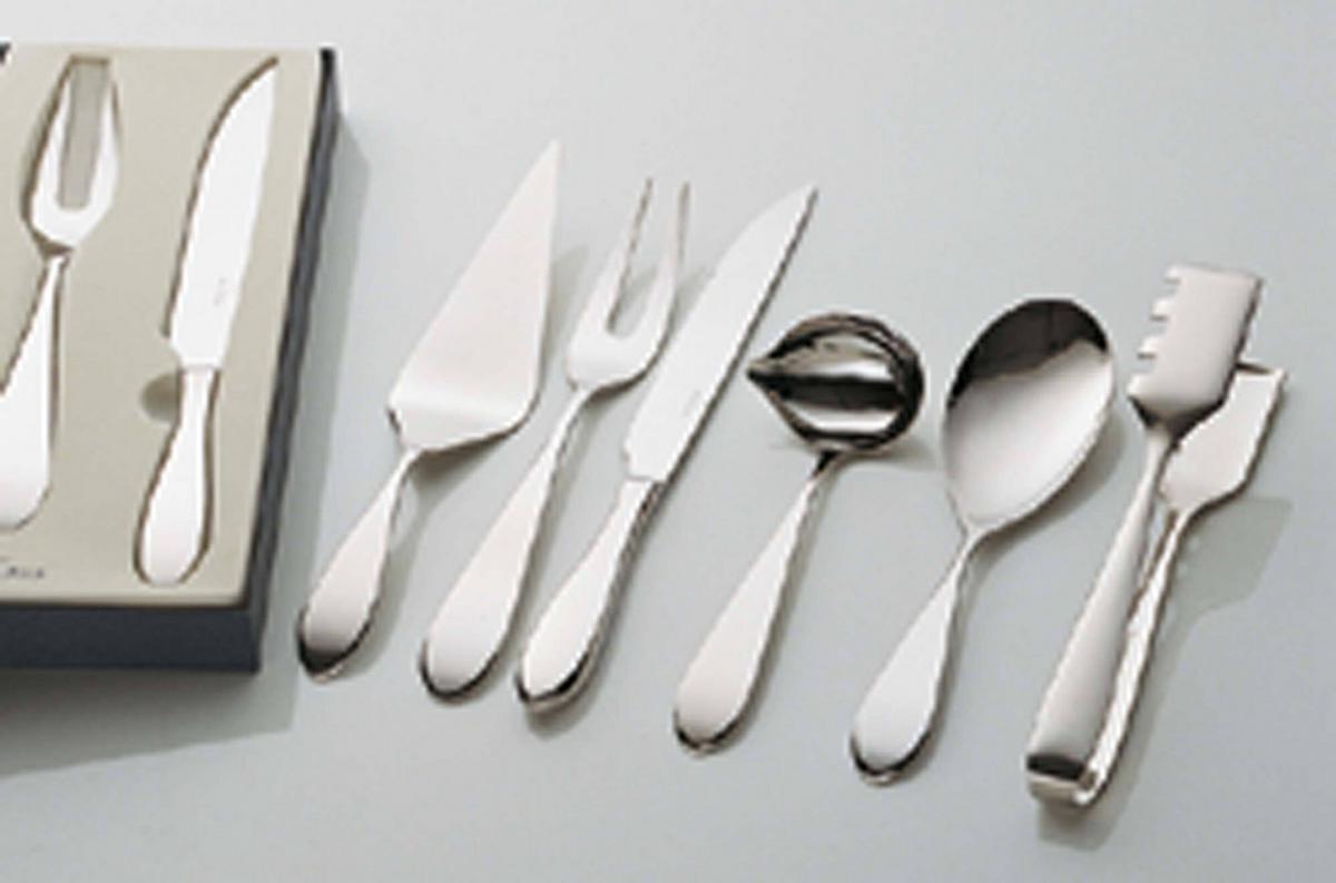 SERVIERBESTECK Sereno XXL silber 7-tlg. - Silberfarben, Metall - Villeroy & Boch