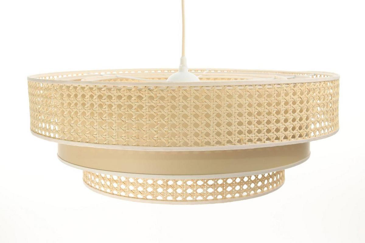 HÄNGELEUCHTE Beige 60/20 cm - Beige, Kunststoff (60/1.55/20cm) - ONZENO