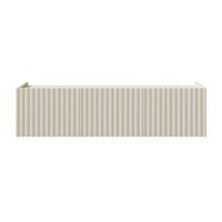 TV-HÄNGEBOARD Fiorra Greige 144 cm - Kaschmir, Holzwerkstoff (144/49/38.3cm) - Selsey