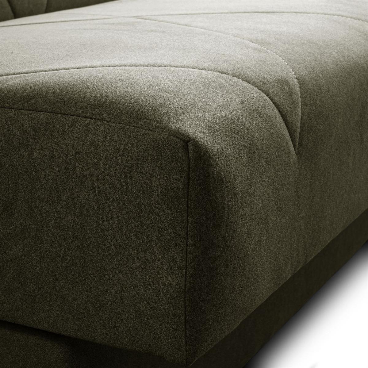 SCHLAFSOFA VERO mit Schlaffunktion Castel 39 - Grün, Textil (191/88/90cm) - Lookway