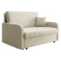 SCHLAFSOFA Viva Silk III - Schwarz/Naturfarben, Holz/Textil (152/85/98cm) - MIRJAN24