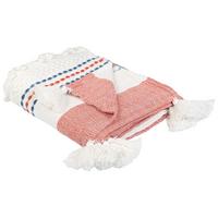 DECKE Bunt Cubuk 130/150 cm - Multicolor, Textil (130/150cm) - Beliani
