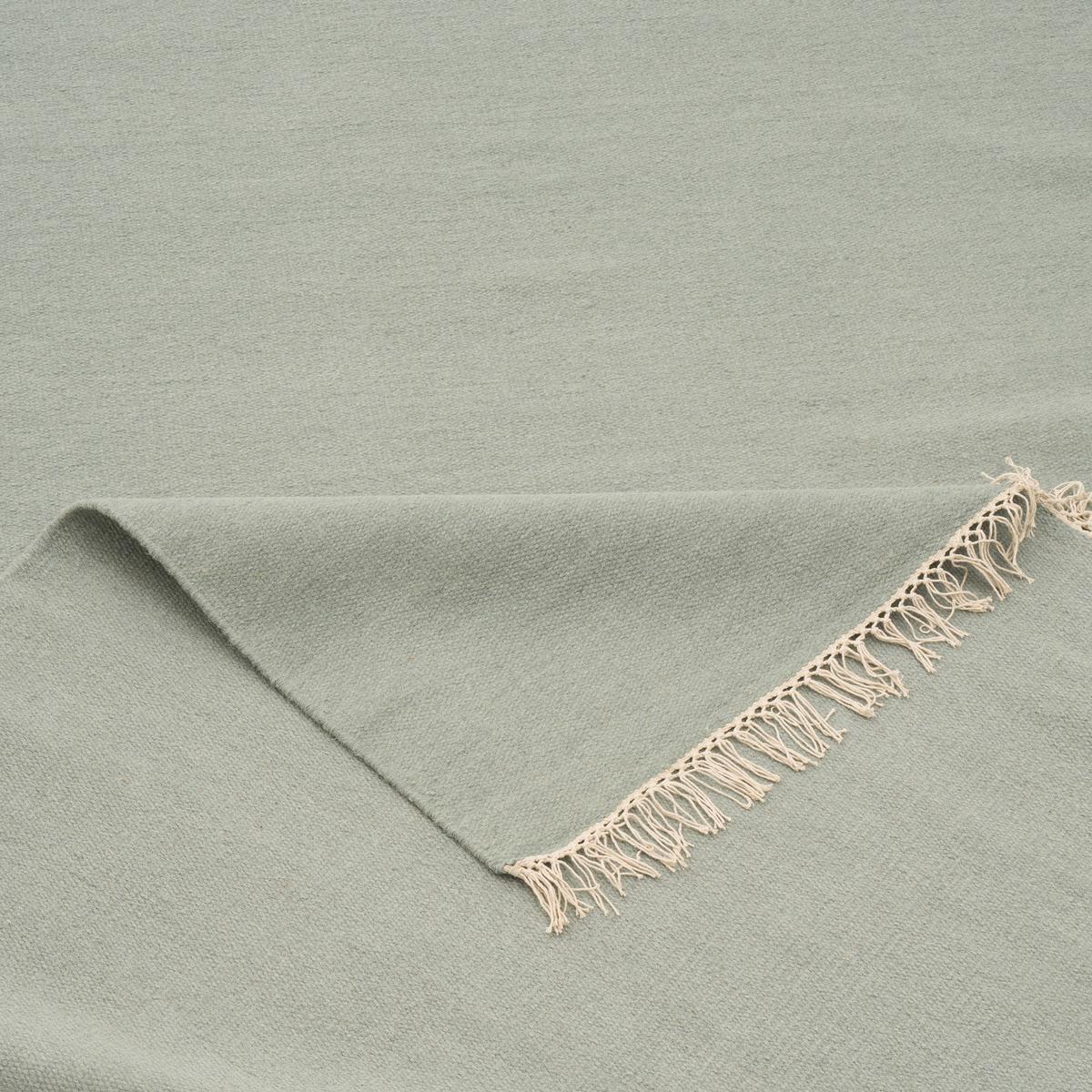 WOLLE NATUR TEPPICH KELIM MILA - Grau, Textil (140/200cm) - Pergamon