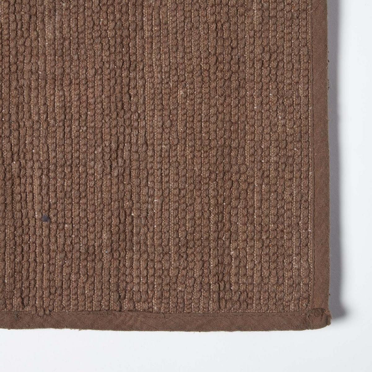 BADEMATTE Spa Supreme 50/80 cm, Baumwolle - Braun, Textil (50/80cm) - Homescapes