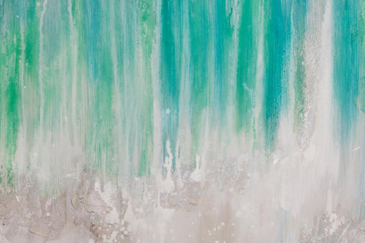ACRYLBILD HANDGEMALT 120/80 cm - Blau, Holz/Textil (120/80cm) - KUNSTLOFT
