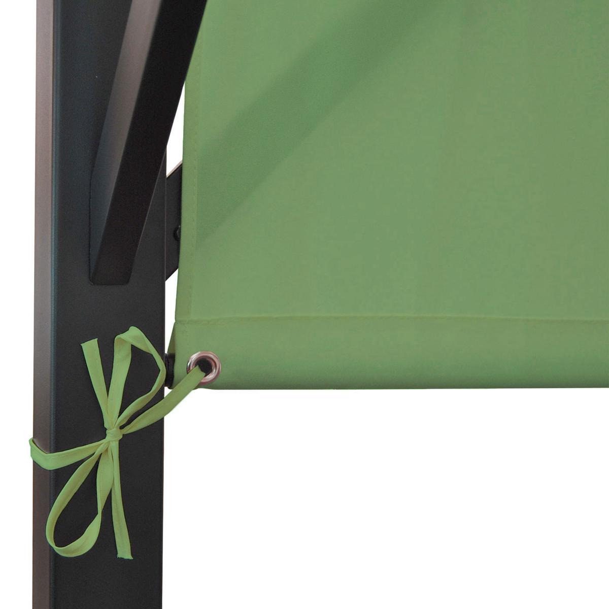 PERGOLA BEJA Grün - Grün, Metall (305/212/405cm) - MCW