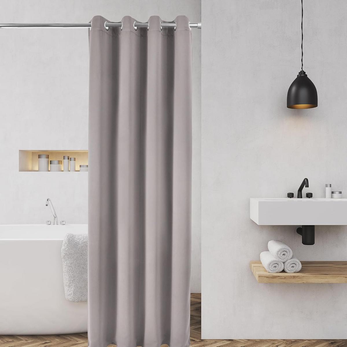 DUSCHSTANGE Neptun 115-200cm Chrome - Chromfarben, Metall (115cm) - BoMoe