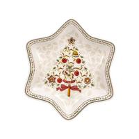 STERNSCHALE Winter Bakery Delight bunt 25 x 22 cm - Multicolor, Keramik (1cm) - Villeroy & Boch
