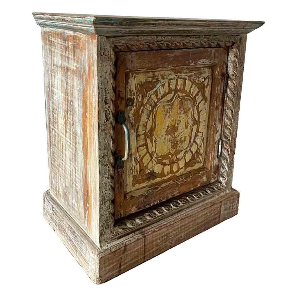 NACHTTISCH aus Holz, braun, 54x29x57cm - Braun, Holz (54/57/29cm) - Wanderlust