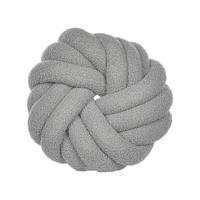 DEKOKISSEN Grau 31/31 cm Akola - Grau, Textil (31/31cm) - Beliani
