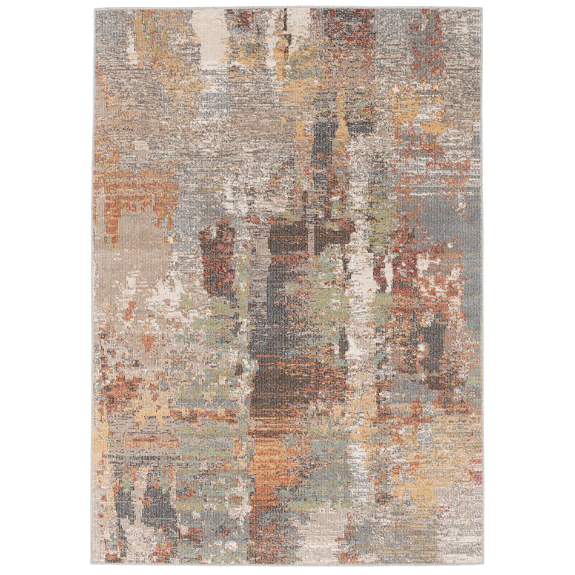 DESIGNER IN UND OUTDOOR TEPPICH VINTAGE MUSTER - Naturfarben, Textil (160/230cm) - Pergamon