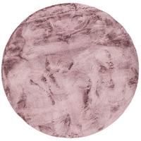 FELLTEPPICH LUXUS SUPER SOFT PLUSH RUND - Beere, Textil (160/160cm) - Pergamon