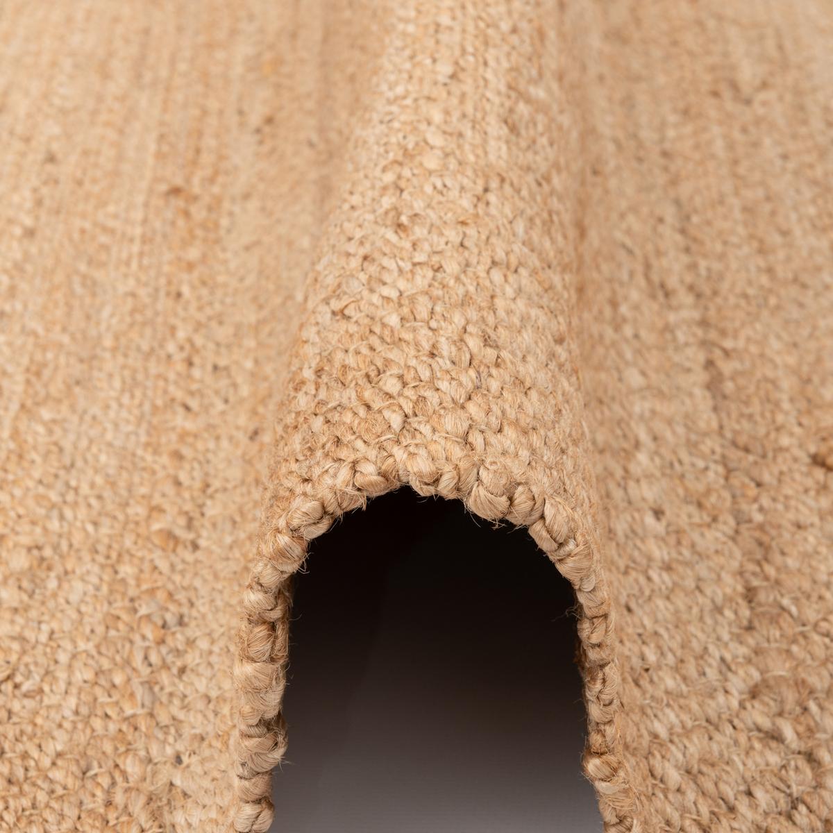 NATURFASER TEPPICH LÄUFER JUTE SALSA - Braun, Textil (80/150cm) - Pergamon