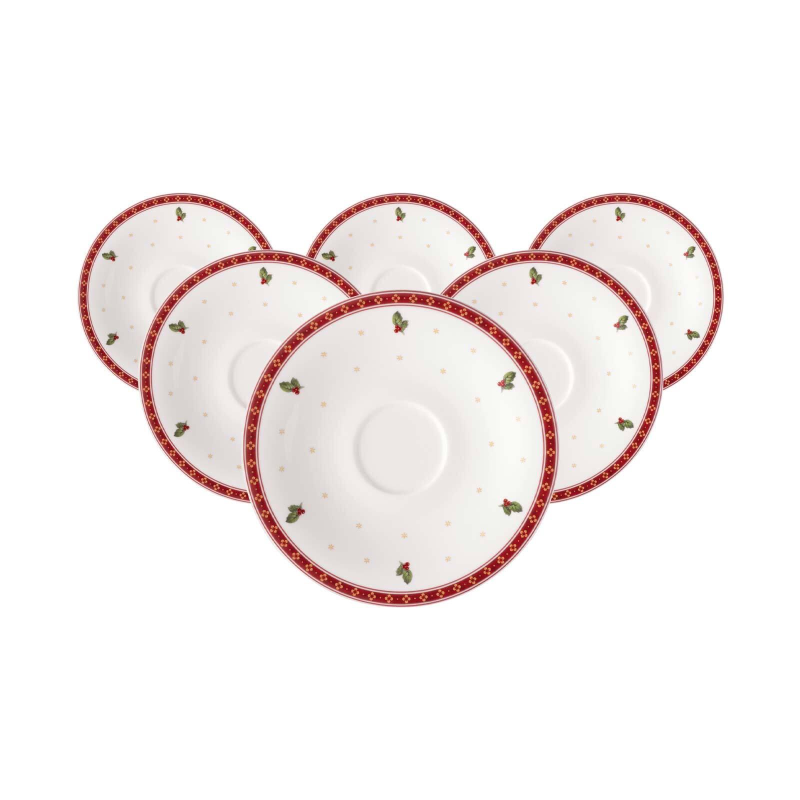 KAFFEEUNTERTASSEN Toy's Delight bunt ø 16,7 cm 6er Set - Multicolor, Keramik (16.7cm) - Villeroy & Boch