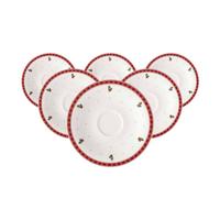 KAFFEEUNTERTASSEN Toy's Delight bunt ø 16,7 cm 6er Set - Multicolor, Keramik (16.7cm) - Villeroy & Boch
