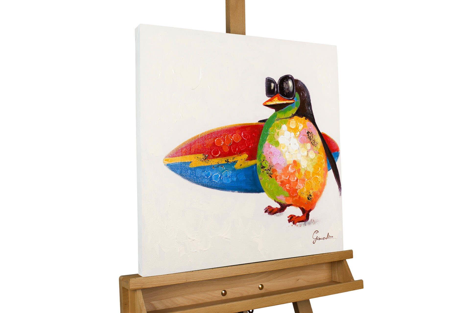 ÖLGEMÄLDE 50/50 cm - Multicolor, Holz/Textil (50/50cm) - KUNSTLOFT