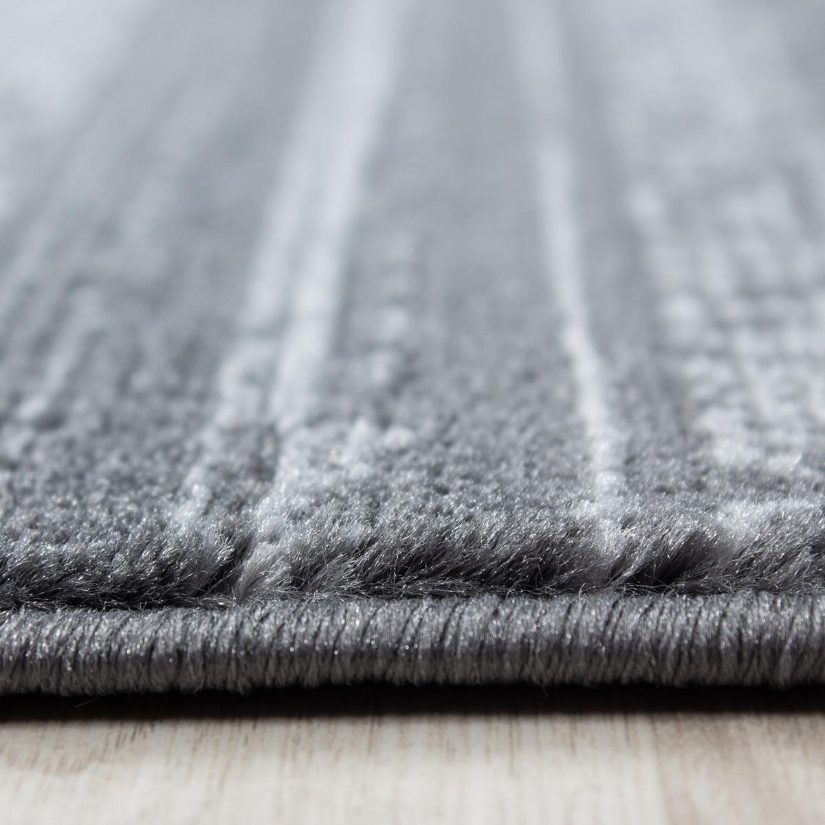 KURZFLORTEPPICH INN, einfarbig, Grau, 80 x 150 cm - Grau, Textil (150/80cm) - KADIMA DESIGN