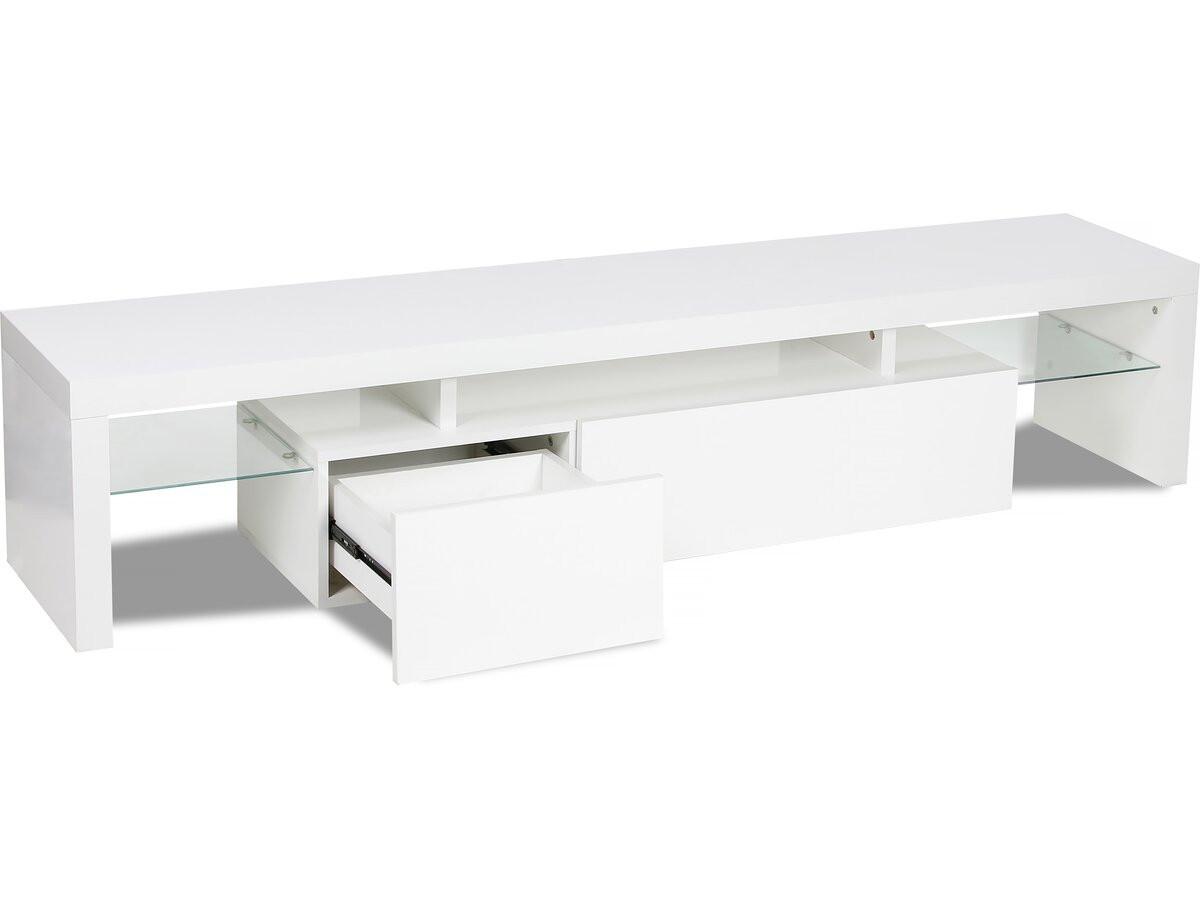 TV-MÖBEL tina weiss - Weiß, Holz (34/38/188cm) - Habitat Garten