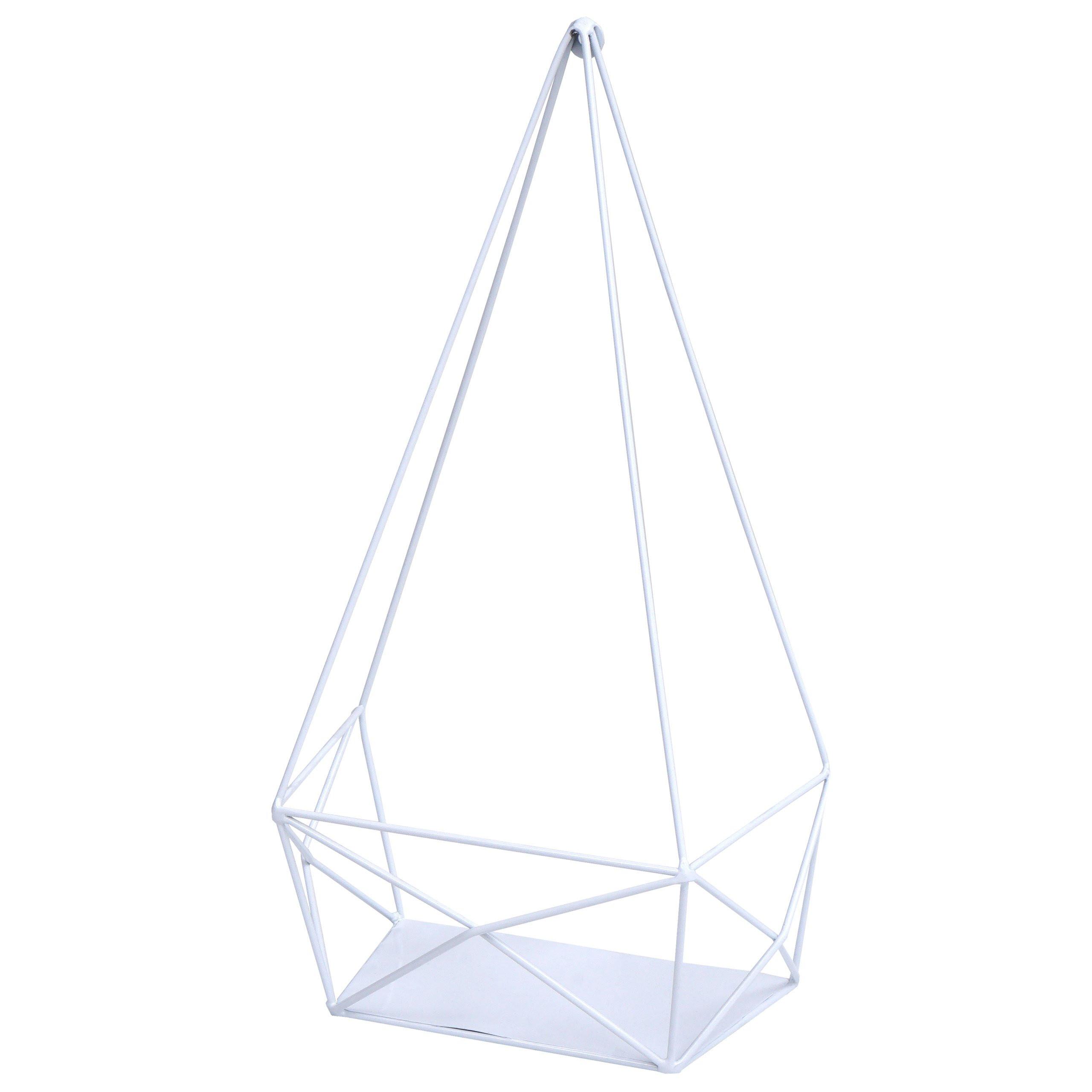 WANDREGAL Weiß - Weiß, Metall (23/44/11cm) - MCW