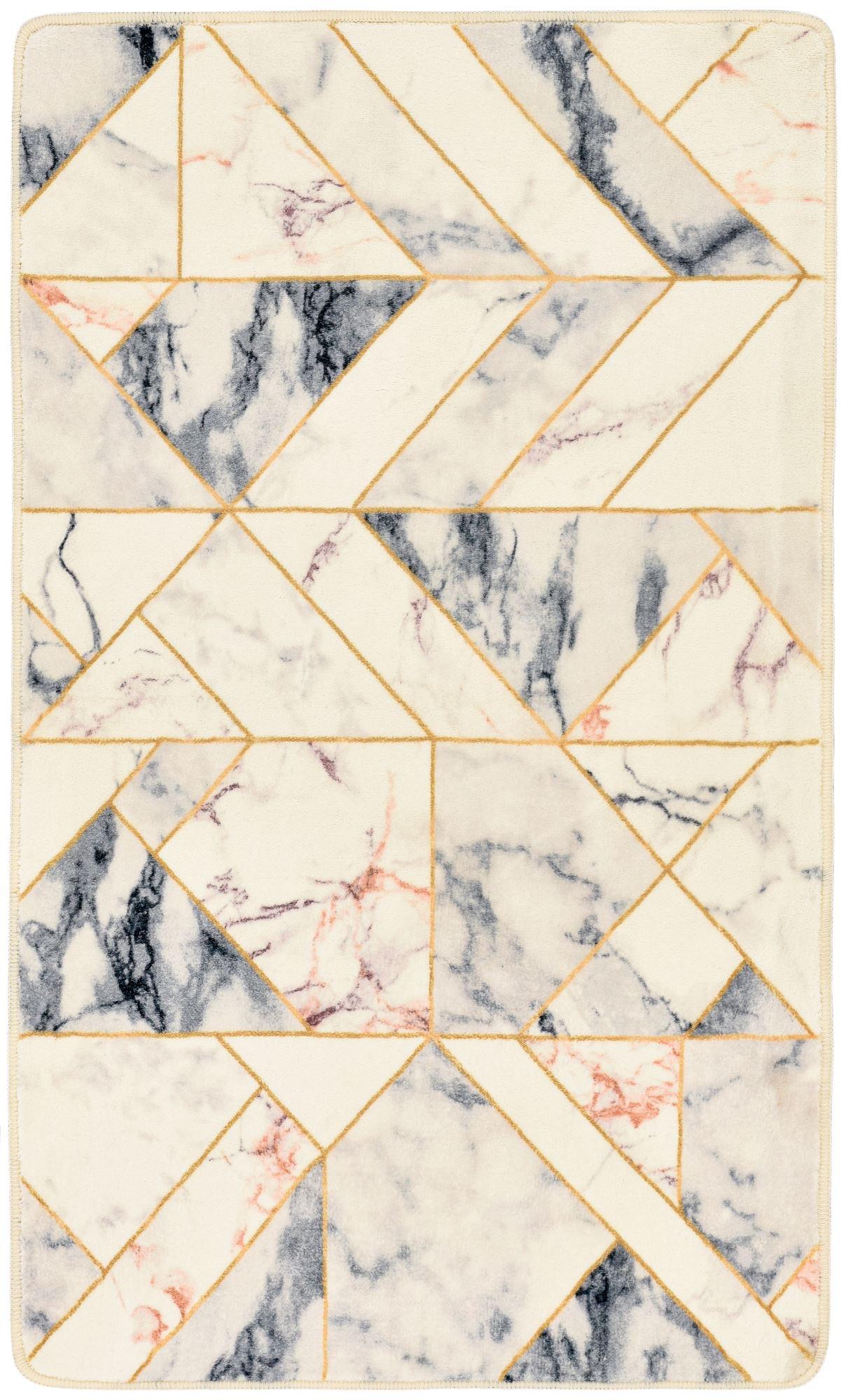BADTEPPICH Aquata 70x120 cm - Creme, Textil (70/120cm) - Gino Falcone