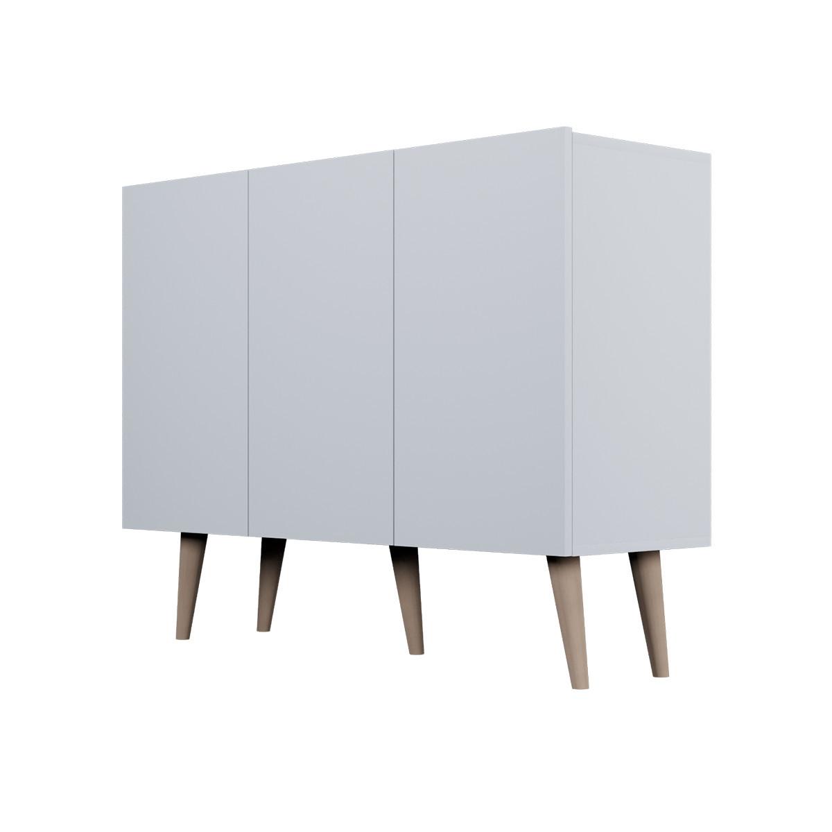 SIDEBOARD Toronto Weiß - Weiß, Holzwerkstoff (120/95.5/40cm) - Petits-meubles