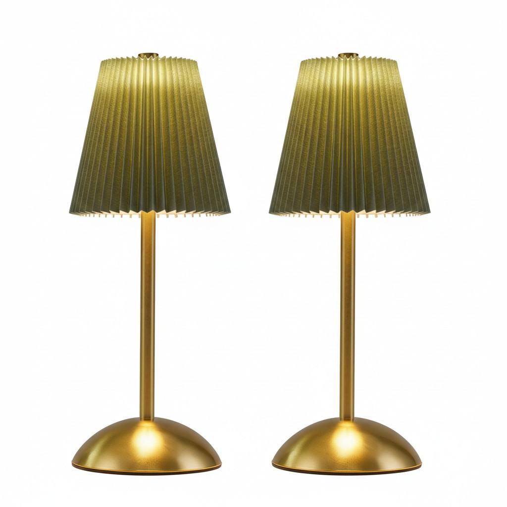 LED TISCHLAMPE Photonix 11.5/11.5/30 - Grün, Metall (11.5/11.5/30cm) - ZMH
