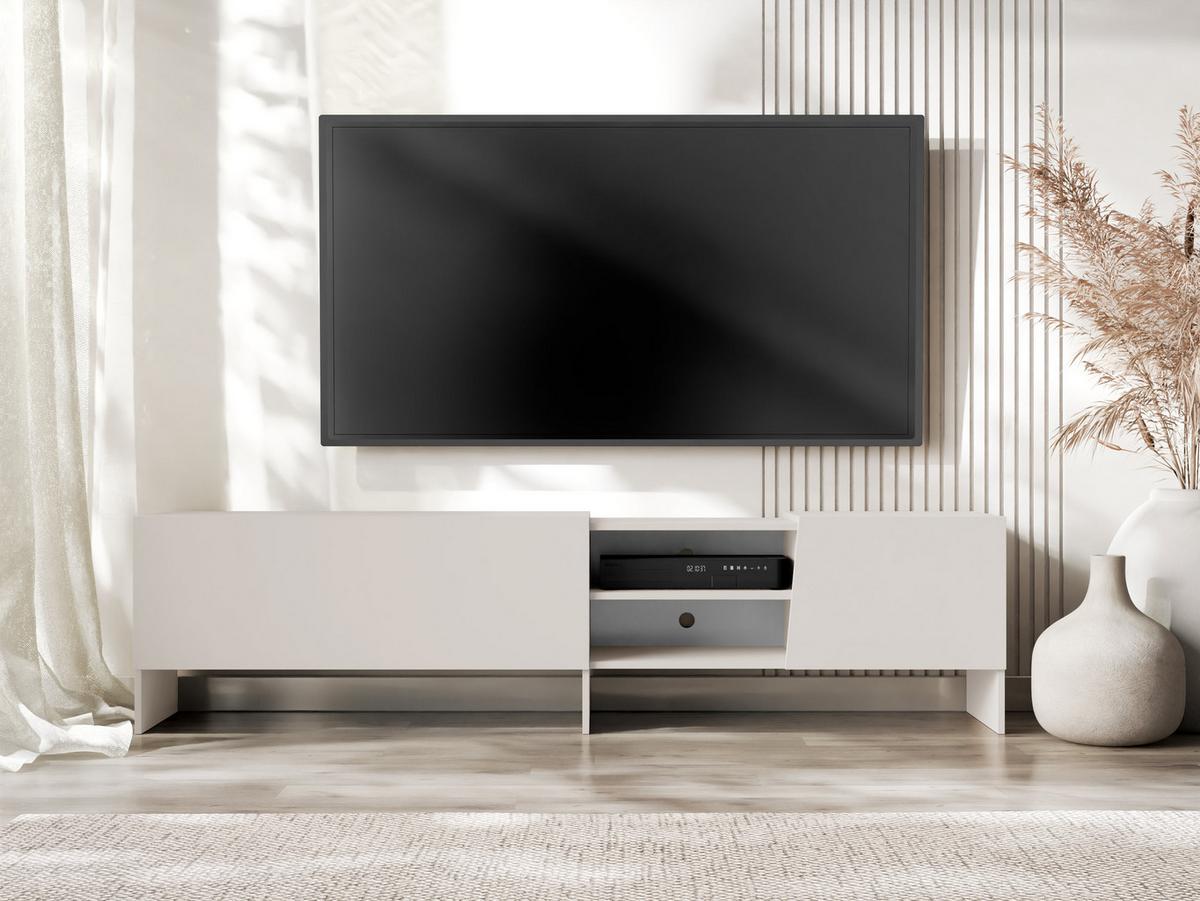 TV-LOWBOARD Edego 200 - Kaschmir, Holzwerkstoff (200/50/40cm) - MIRJAN24