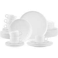 KOMBISERVICE Sento Home weiß 30-tlg. - Weiß, Keramik (2/2/2cm) - Seltmann Weiden