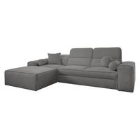 ECKSCHLAFSOFA Vito I, Seite: Links - Dunkelgrau, Holz/Textil (276/187cm) - MIRJAN24