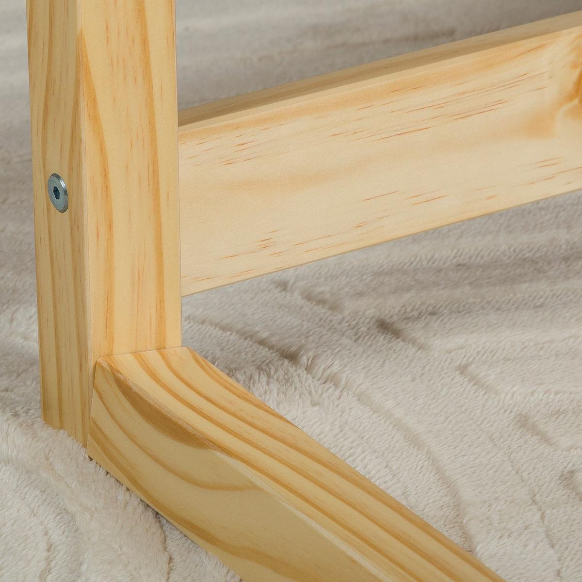 KINDERSCHREIBTISCH SUZA - Naturfarben, Holz (80/75/47cm) - IDIMEX