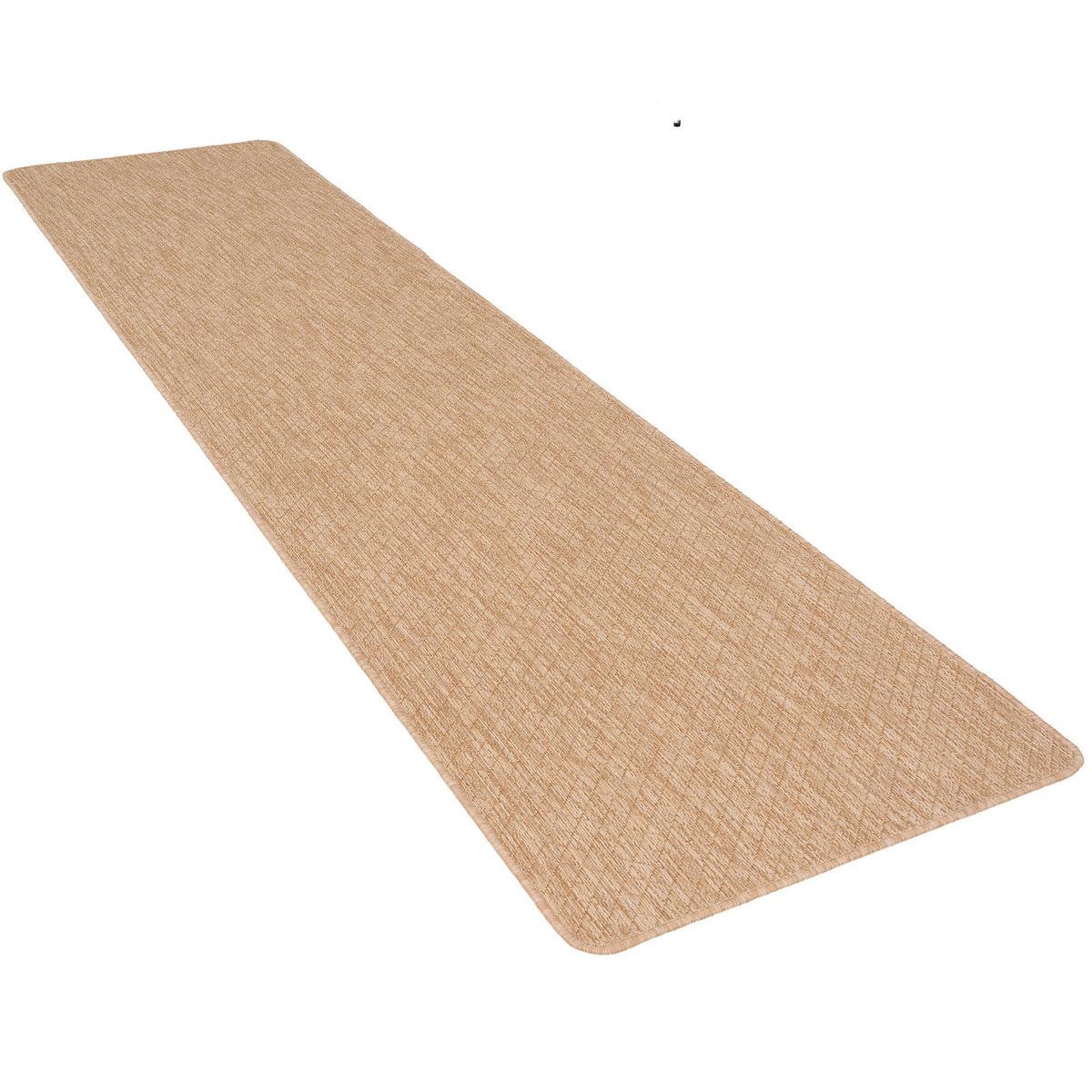 IN- & OUTDOOR FLACHGEWEBE LÄUFER PORTO - Beige, Textil (80/200cm) - Snapstyle