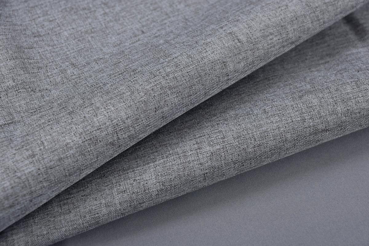 VORHANG 2ER SET BOSTON DARK HxB 175x140 cm Dunkelgrau - Dunkelgrau, Textil (140/175cm) - Gardinenbox