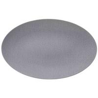 SERVIERPLATTE Life Fashion Elegant Grey 40x26 cm - Grau, Keramik (25.8/2.5/40.3cm) - Seltmann Weiden