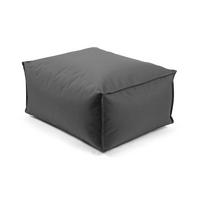 OUTDOOR POUF Der Ruhestifter - Anthrazit, Textil (60/30/50cm) - Mokebo