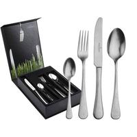 TAFELBESTECK INKL. BESTECKBOX Landhaus Vintage silber 24-tlg. - Silberfarben, Metall - Picard & Wielpütz