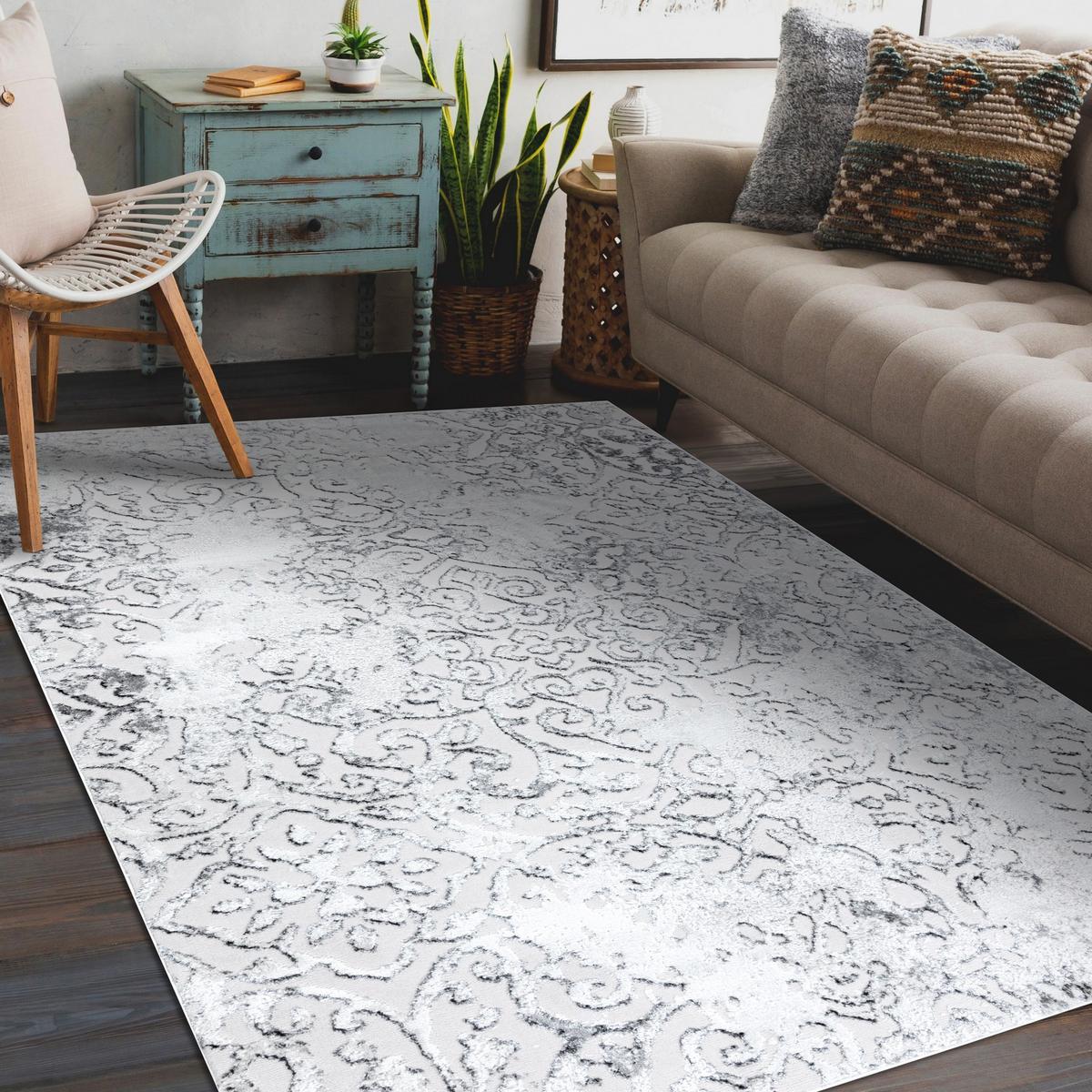 TEPPICH Mefe 240/330 cm - Grau, Textil (240/330cm) - rugsX